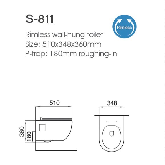 Sanitary ware toilet wall hung cheap toilet water closet wall hung toilet