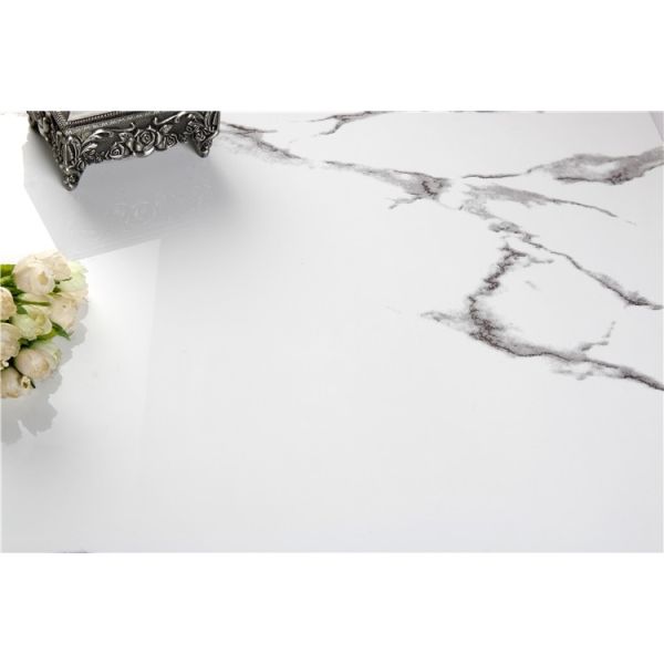 Glossy Full Polished Glazed Porcelain Flooring Tiles Mabrle Looking 60X60