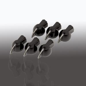 China Phenolic Amplifier Knob Black with Ivory Indicator. Rohs wholesale