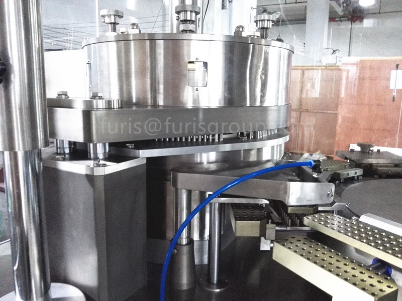 China Capsule Filling Machine Supplier With Automatic Loading Powder and Empty Capsule Device