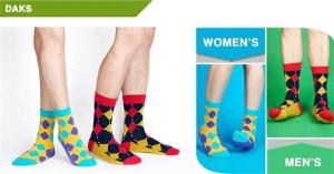 China Fashion british style colorful check patterned design cosy casual cotton hosiery for men wholesale