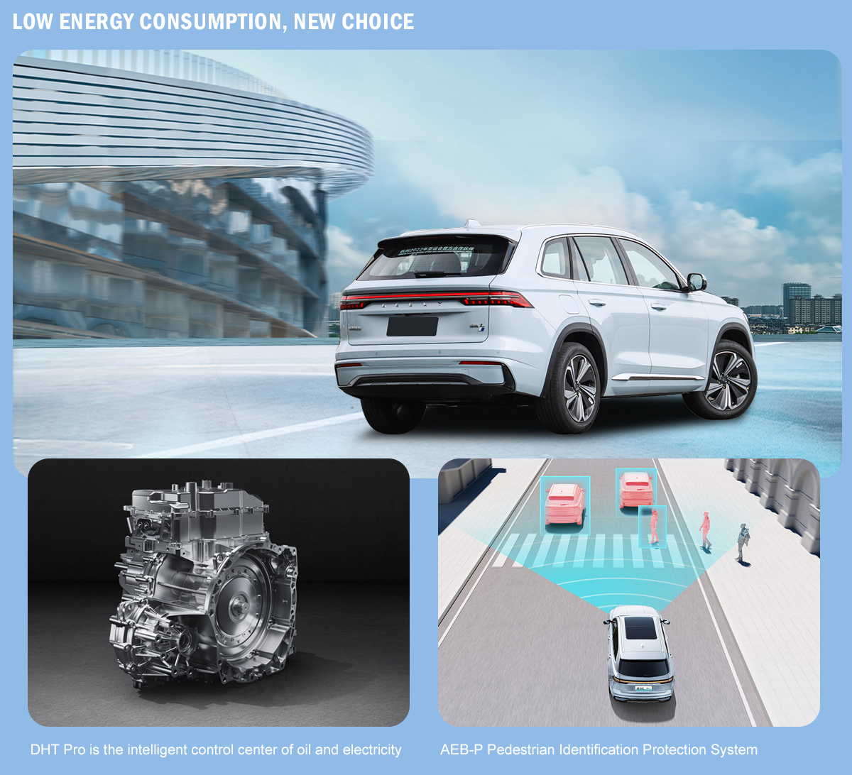 2023 Geely Xingyue L 4 Wheels 5 Seats 2.0T High Speed Gasoline Suv Car For Adult Used Gasoline Car Sunroof Included