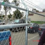 Private Parking Chain Link Fence Marking