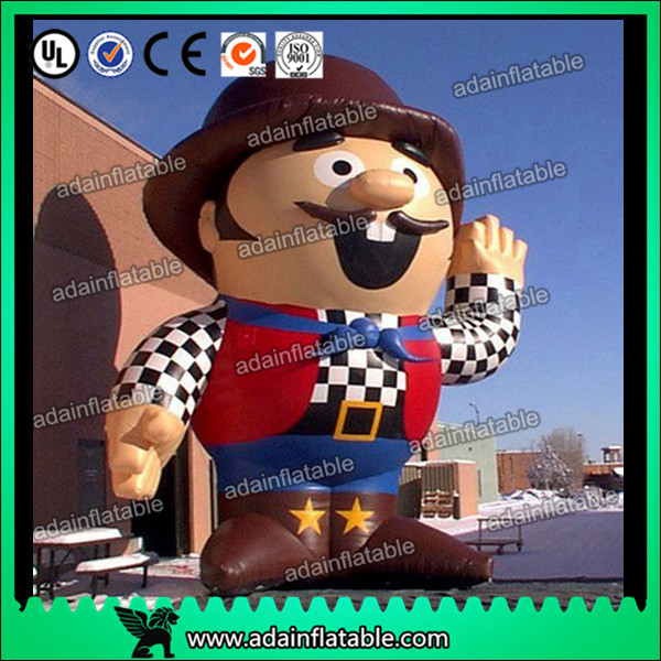 Promotion Inflatable Cartoon Custom Inflatable Hackbuteer Cowboy
