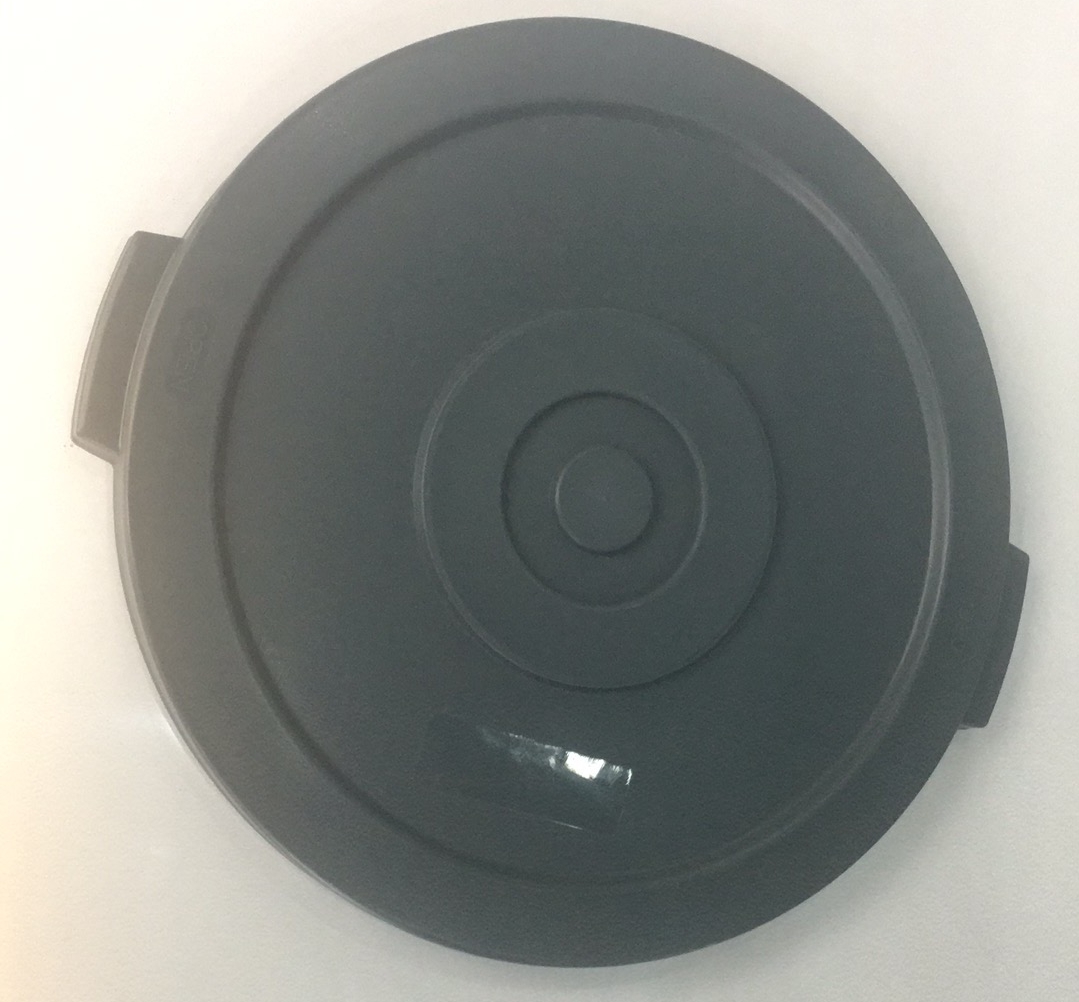 plastic dustbin for kitchen closed 40L Plastic Round Waste bin