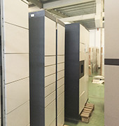Advanced Laundry Locker Secured Electronic Locker System 7 days Self Service Intelligent Digital