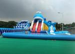 Animal Inflatable Theme Park , Blow Up Water Park Playground PVC Tarpaulin