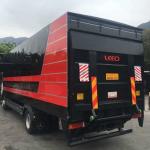 2KW Truck Hydraulic Tailgate Lift 1500kg Loading Small Truck With Liftgate