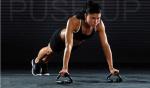 S-Shaped Workout Training Indoor Non Slip Fitness Equipment Push up Bar