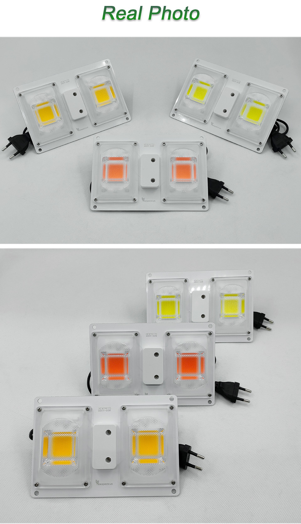 AC 120V Full Spectrum Grow Lights Switch Control For Greenhouse Horticultural Plants