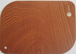 China Matte 3D Wood Effect PVC Membrane Foil For Wardrobe Decoration wholesale