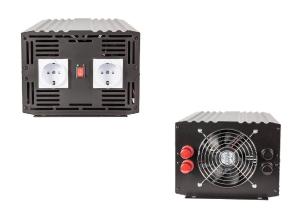 China 12VDC To 220VAC 50HZ Single Phase Inverter Pure Sine Wave Power Inverter 3000W wholesale