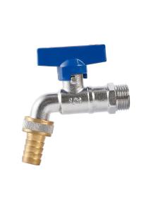 China Bathroom Forged Brass Washing Machine Tap Hose Bib With Ball Valve Nontoxic wholesale