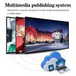 32 Inch Wall Mounted Digital Signage Touch Advertising Screen Slim