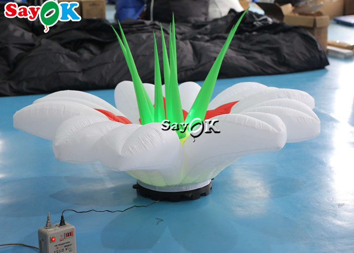 Wedding Party Event Inflatable Lighting Decoration RGB LED Light Advertising Flower