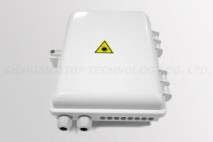 China ABS Outdoor Fiber Distribution Box 4 8 16 Port OHSAS18001 Certification wholesale