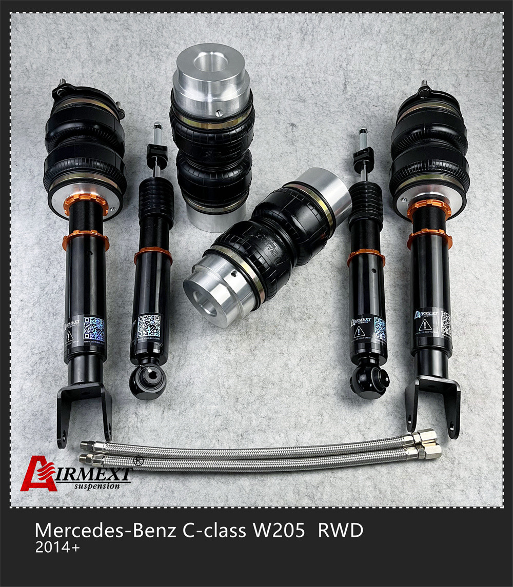 C CLASS W205 RWD 2014 Mercedes Benz Air Suspension Air Strut Kit