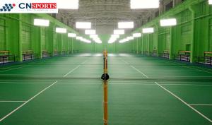 China Waterproof PVC Badminton Flooring High Rebounce No Formaldehyde wholesale