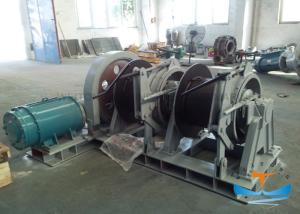 China Light Weight Drum Winches For Boats , Ship Mooring Winch Excellent Stability wholesale