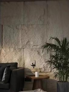 China Polyurethane Man Made Stone Panels Fake Stone Wall Covering 600*600mm wholesale