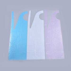 China Lightweight Disposable Plastic Aprons Good Insulating Property 65 X 100 Cm wholesale