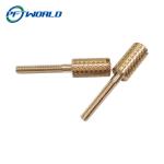 Sandblasting Machining CNC Brass Parts Powder Coated Electro Polishing