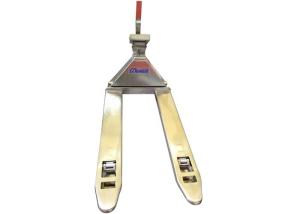 China 1000kg 2t Stainless steel Moveable Hand Lift Forklift Hoist Pallet Jack With Weight Scale wholesale