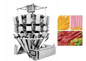 China Dimple Plate Multihead Weighing Machine 2.5L For Sausage wholesale
