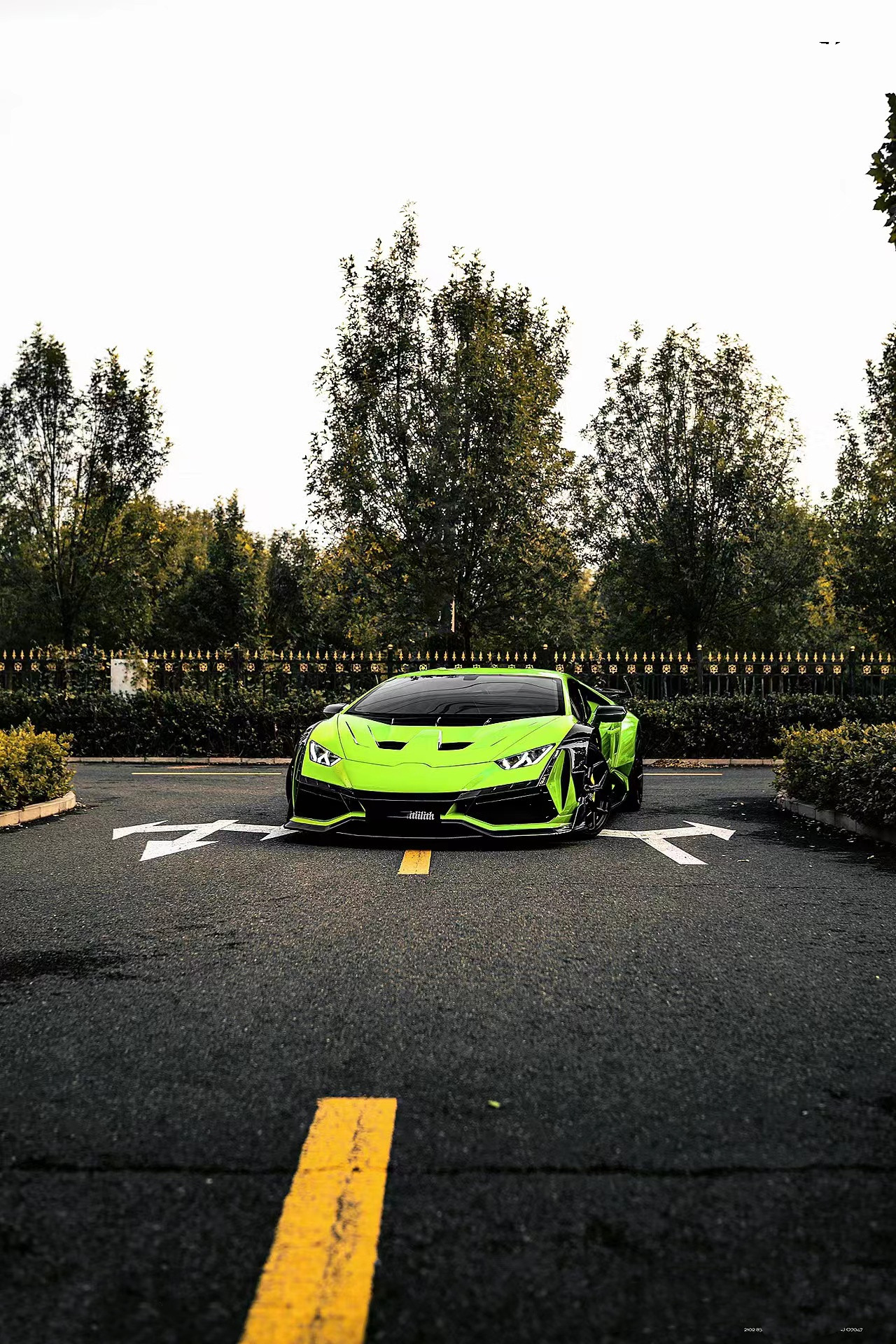 580 Lamborghini Carbon Fiber Body Kit DW Style Lp610 Body Kit Spoiler Widebody Kit