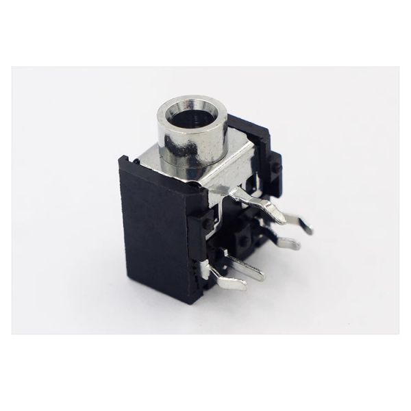 PJ-306 3.5MM Headphone jack Metal Copper Head Color Customized Audio Jack DIP