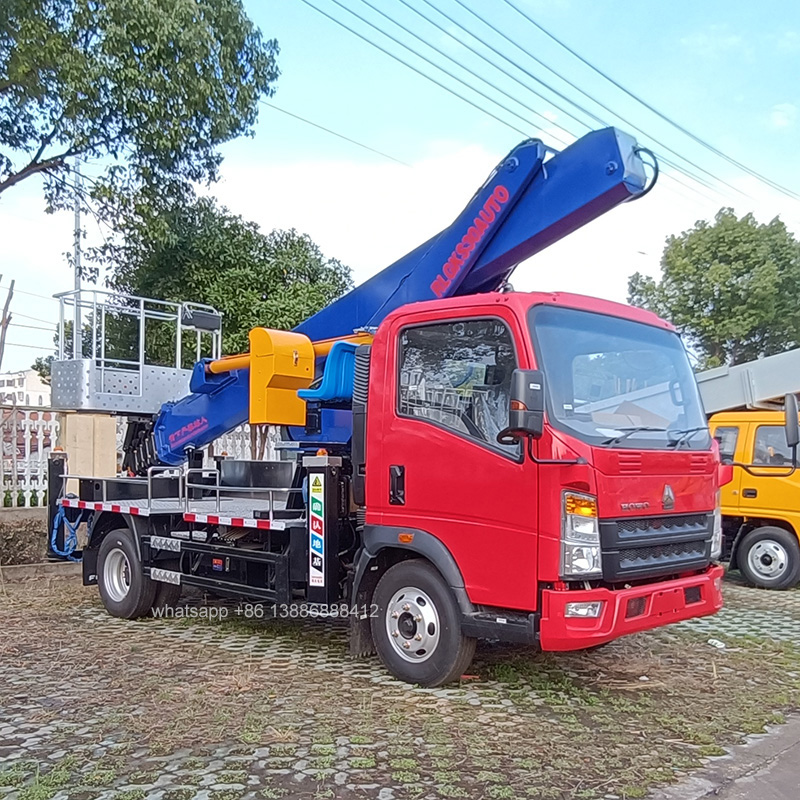 China Budget-Friendly 200kg Capacity Aerial Work Platform Truck for Telecom Tower & Village Electrification