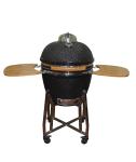21" Kamado Grills Ceramic BBQ Kamado (Charcoal BBQ)-BK