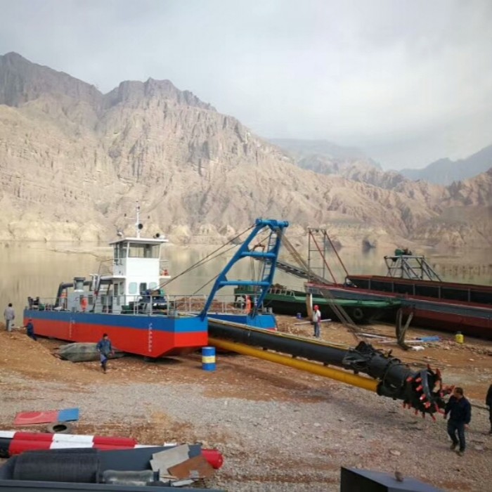 50KW Empty Running Pre Tested Cutter Suction Dredge With German Rexroth Hydraulic System