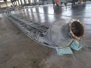 China Customized Large Inflatable Nozzle Marine AirBag For Boat Lift wholesale