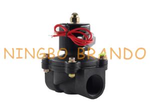 China 1 Inch ABS Plastic Electric Water Solenoid Valve 2 Way Normally Closed 12V 24V 220V wholesale