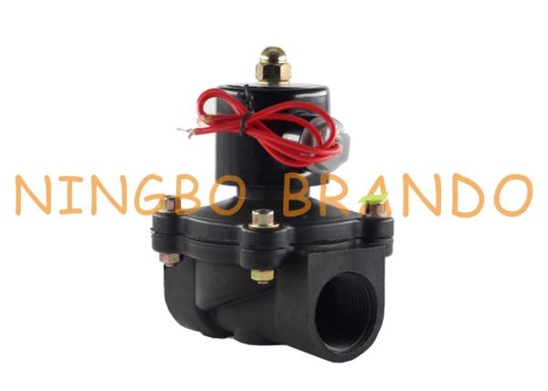 1 Inch ABS Plastic Electric Water Solenoid Valve 2 Way Normally Closed 12V 24V
