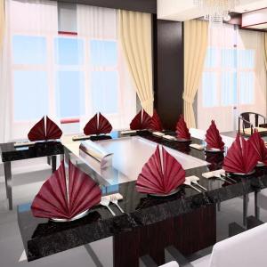 China Restaurant Hotel Teppanyaki Grill Table With CE Certification wholesale