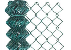 China PVC Coated diamond shape 8Ft Cyclone Wire Fence wholesale