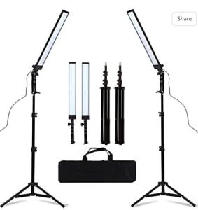 China LED Light Photography Studio LED Lighting Kit Adjustable Light Tripod Photographic Video Fill Light wholesale