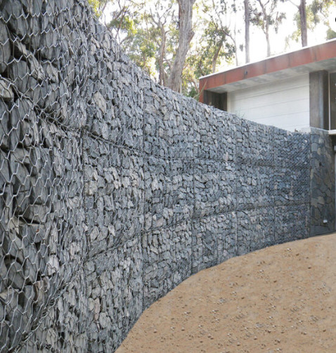 Woven Wire Mesh Galvanized Gabion Boxes 1m X 1m X 1m For River Protection