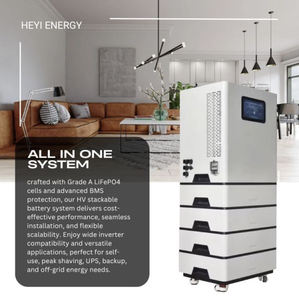 High Capacity 20kwh Lithium Battery All In One Inverter Battery For Home Energy Storage System
