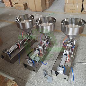 China Pneumatic Viscosity Paste Lotion Cream Shampoo Mineral Water Bottling Machine wholesale