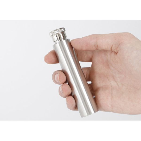 Portable Kitchen Household Items 1 Oz Stainless Steel Cigar Pipe Polished Round Bottomed