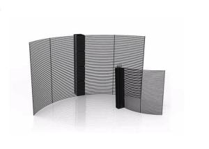 China 3.91 5500cd Outdoor Transparent LED Screen wholesale