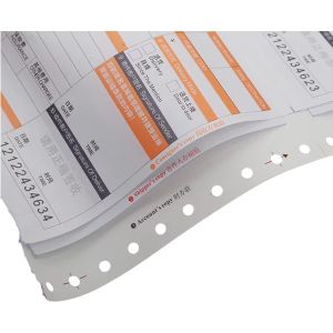 China Digital Printing Courier Air Waybill Rectangular Carbonless Copy Paper Customized wholesale