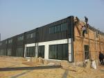 Painted Commercial Prefabricated Metal Buildings Warehouse Sheds