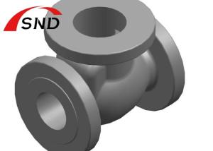 China Resin Sand Casting Process Check Valve Body Casting Stainless Steel wholesale