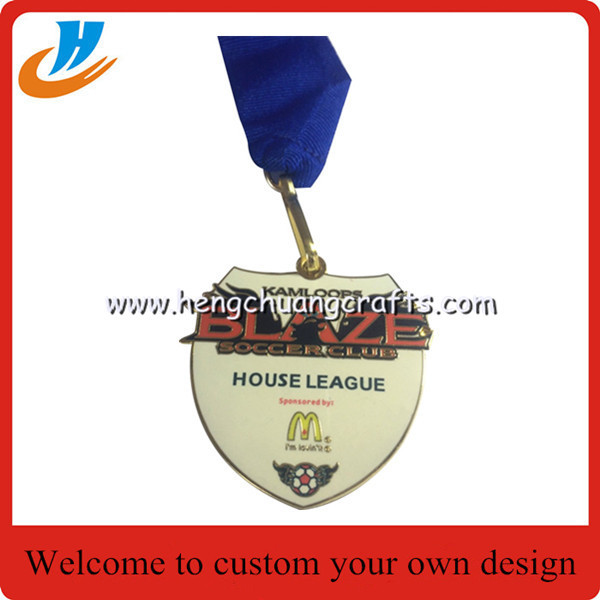 Custom die cast medals with gold silver copper plated medals