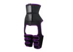 Black Purple 3 In 1 Waist And Thigh Trimmer Plus Size Waist Cincher