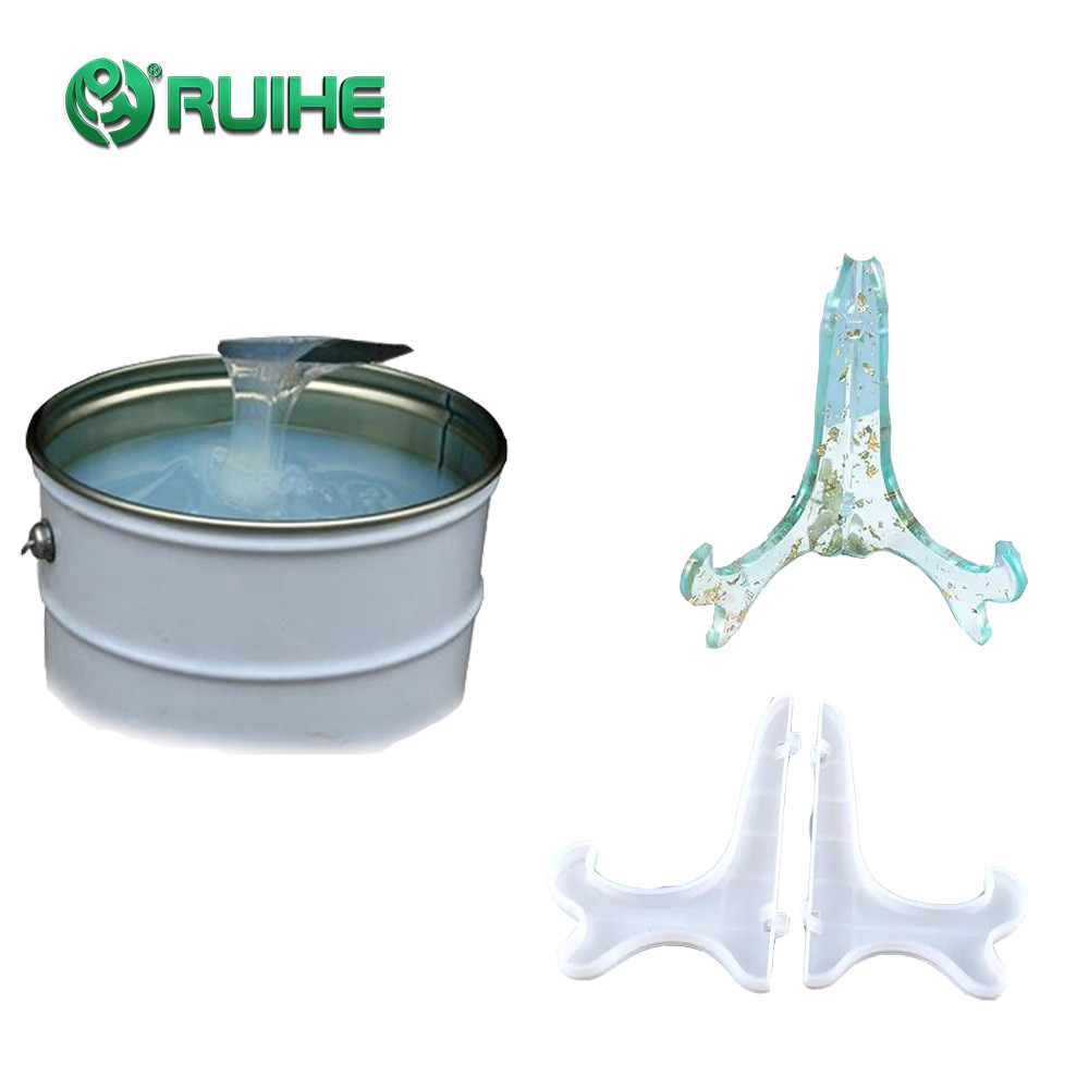 High Transparent RTV2 Liquid Silicone Resin Casting Mold REACH